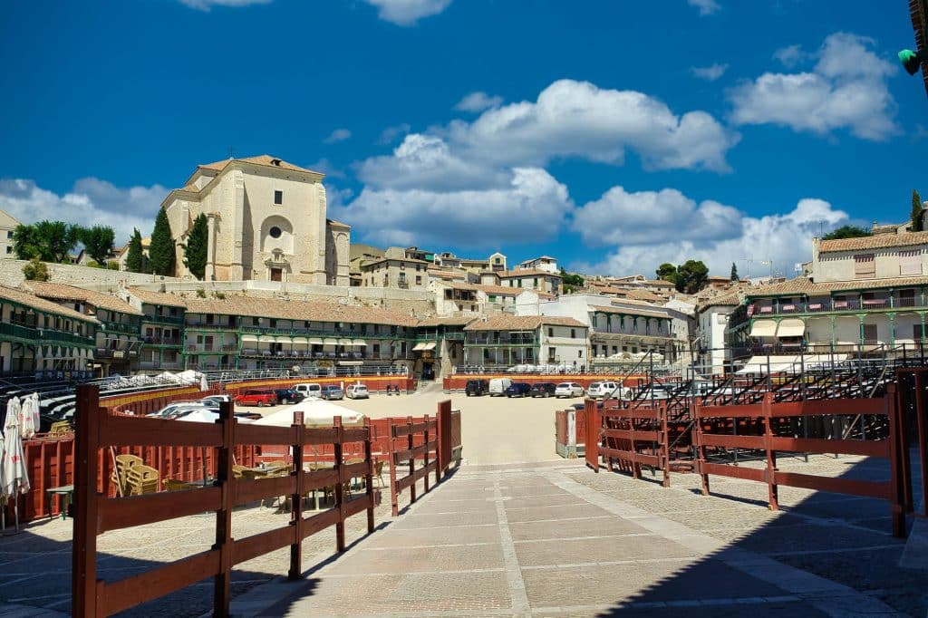Festival taurino en la Plaza Mayor de Chinchón