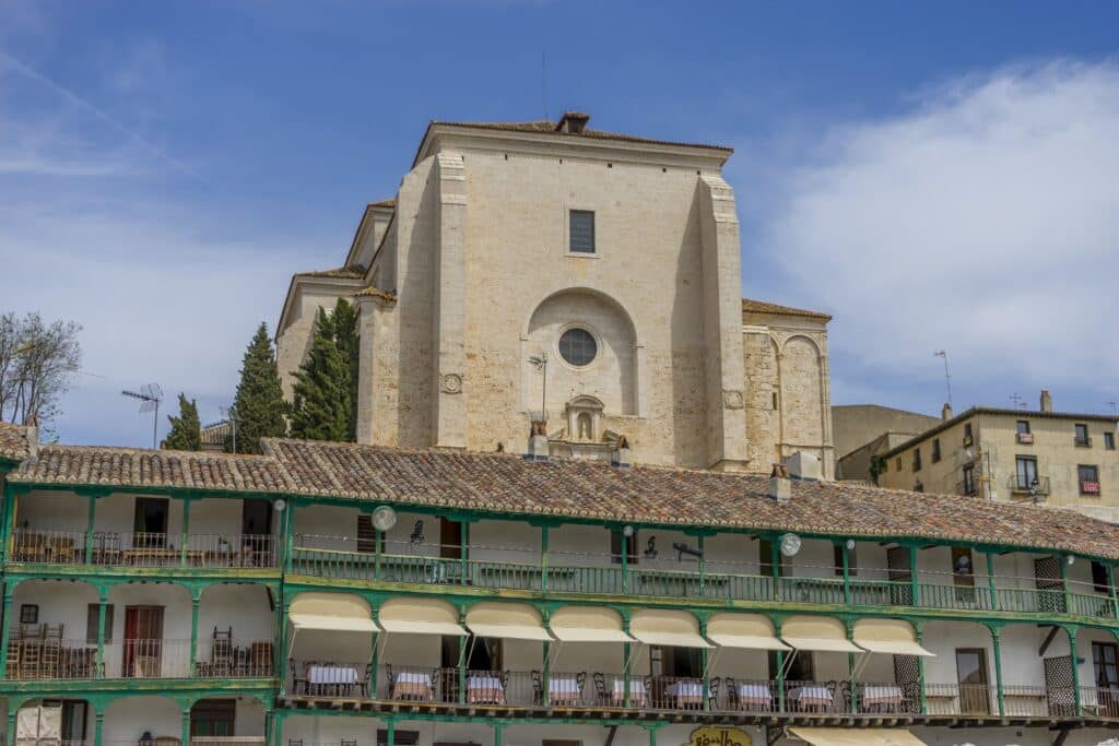 REstaurante Chinchón con vistas a la plaza